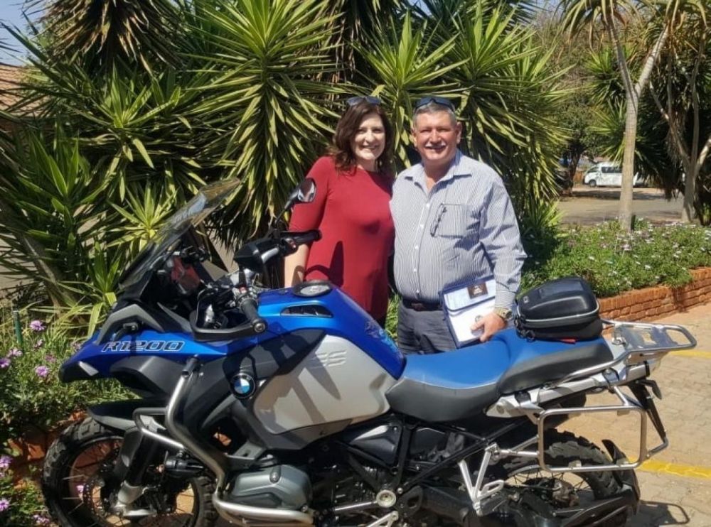 Allan Rowan (Joburg) 2015 BMW R1200GS Adventure