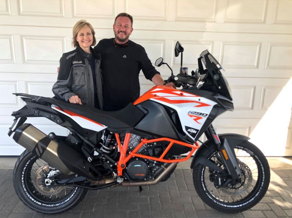 Andre & Elouise Poalses (PTA) 2018 KTM 1290 R