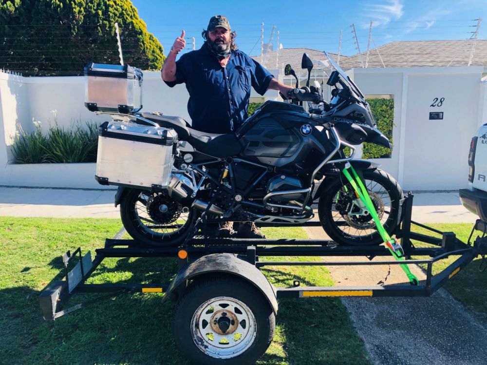 Andre Nieman (Kimberley) 2017 BMW R1200GS Adventure