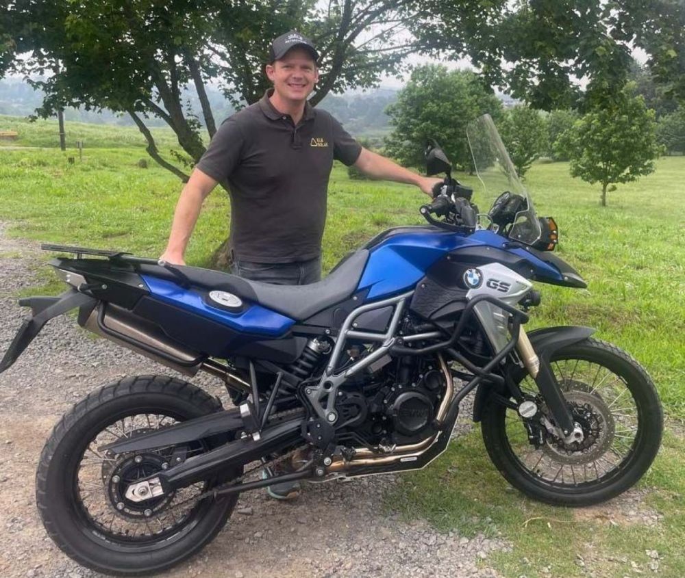 Angus Van Niekerk 2016 BMW F800GS