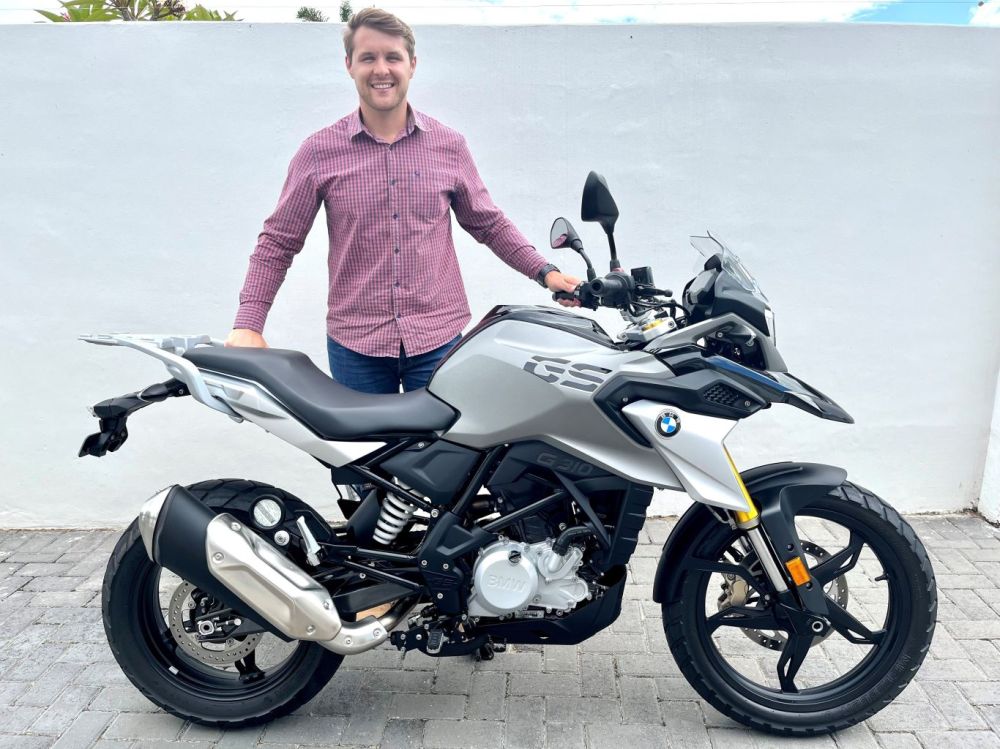 Anrich Rossouw 2018 BMW G310GS