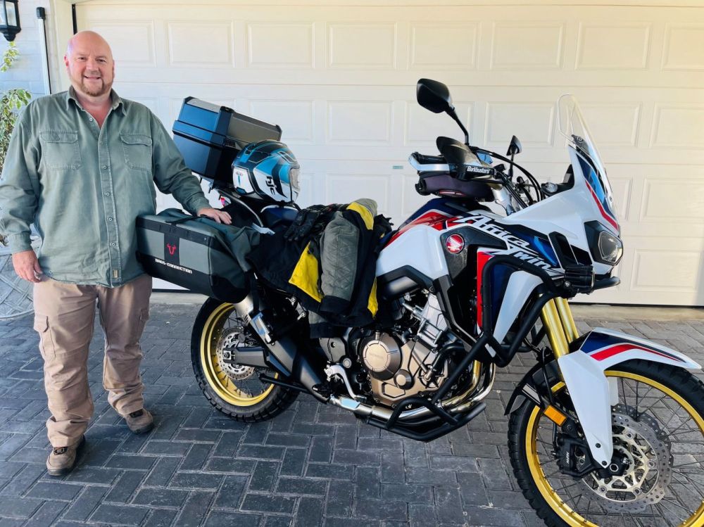 Antonie Engelbrecht (Joburg) 2016 Honda Africa Twin