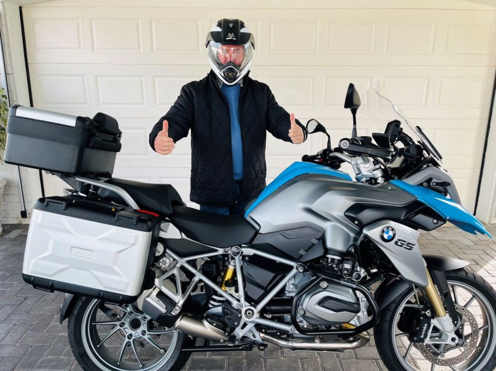 Arthur Mc Naughton 2015 BMW R1200GS