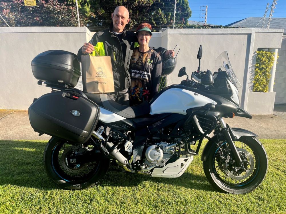 Bennie Stadler 2015 Suzuki 650 V Strom