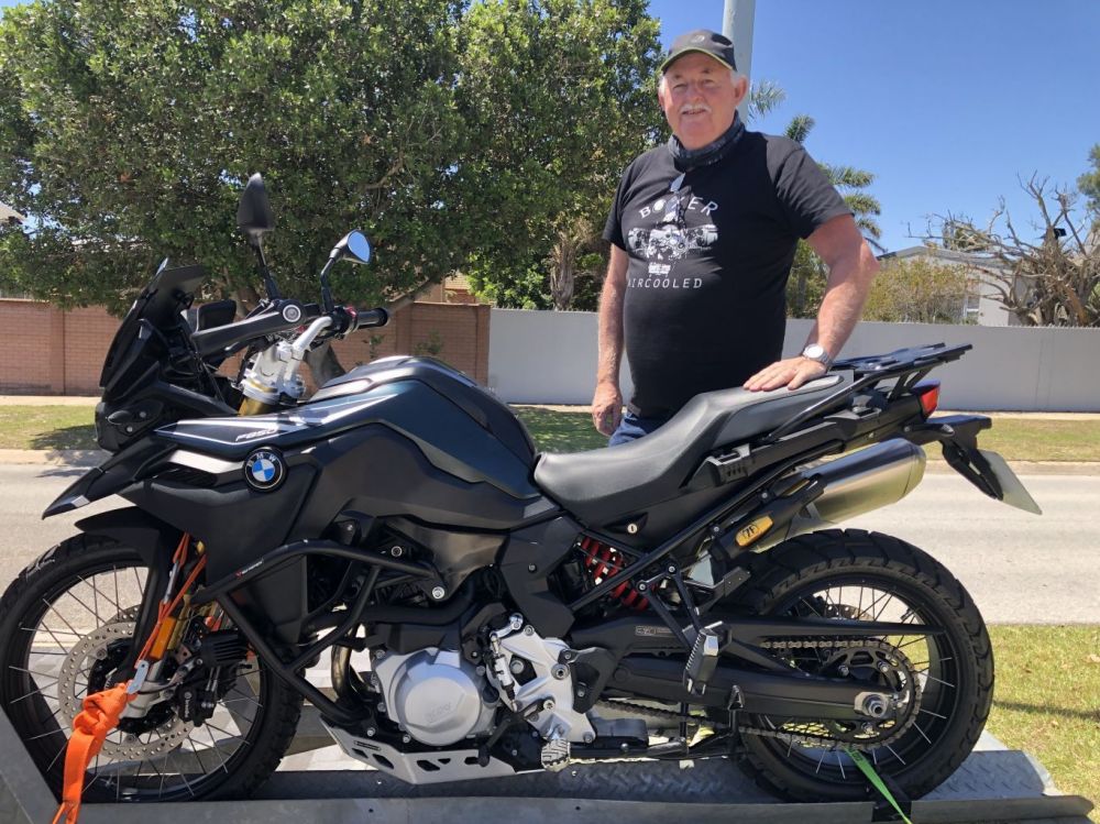 Bevan Beelien (EL) 2019 BMW F850GS