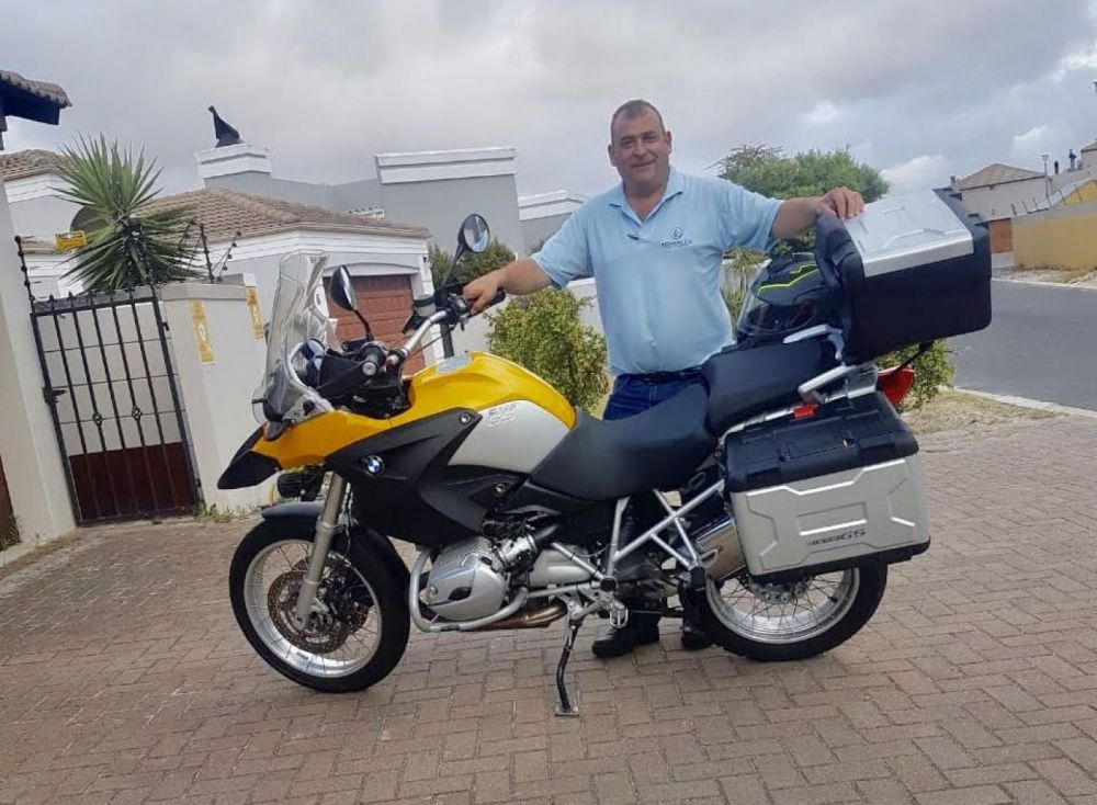 Bruce Munro (Cape Town) 2007 BMW R1200GS