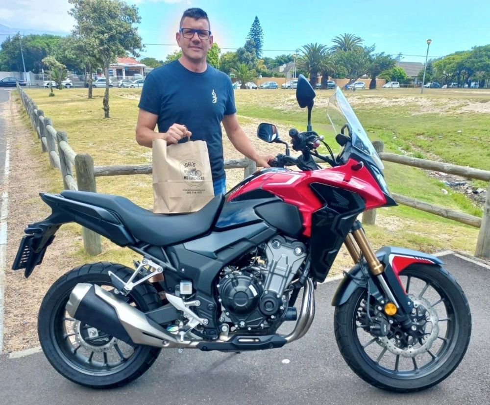 Carel Naude (CT) 2023 Honda CB500X