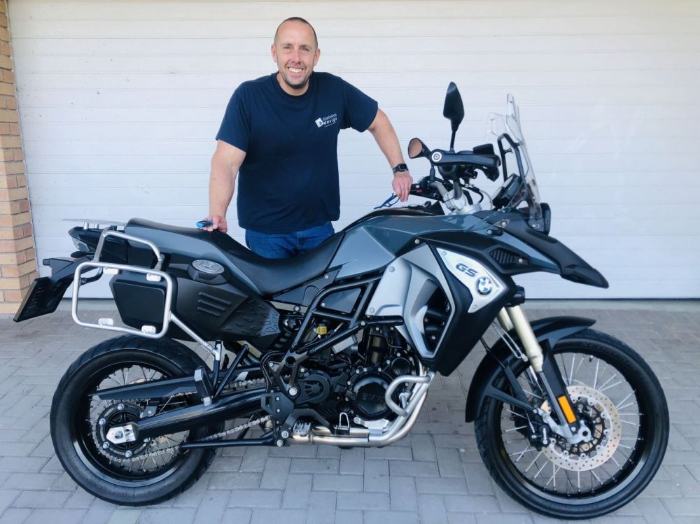 Carlo Dashwood 2017 BMW F800GS Adventure TU