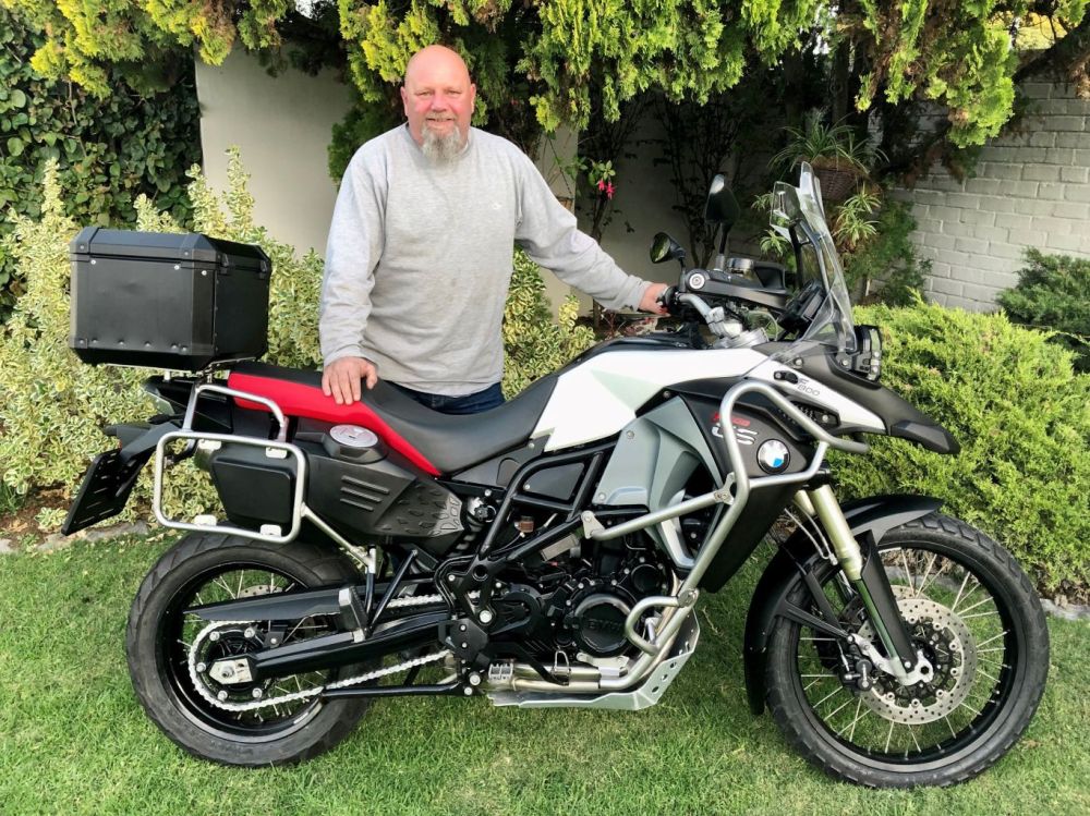 Cecil Stumke 2016 BMW F800GS Adventure