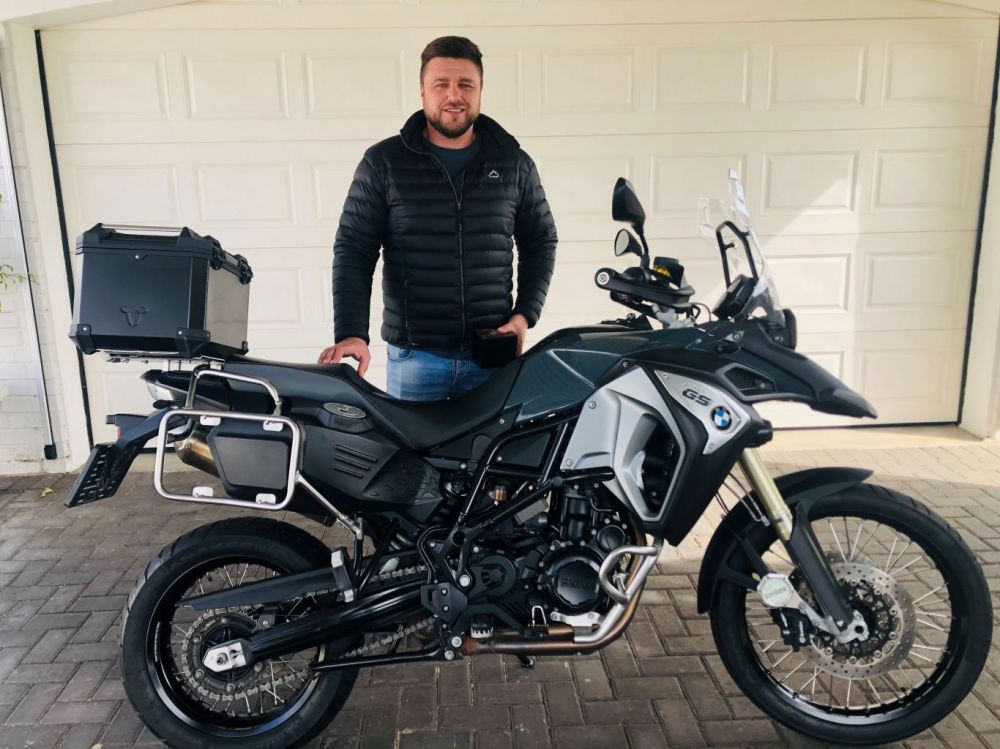 Cedric Nel Jnr 2018 BMW F800GS Adventure