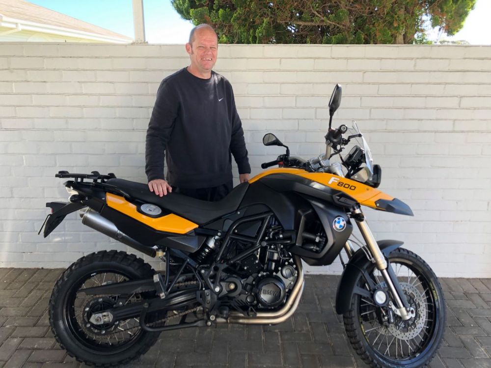 Charles Astle 2008 BMW F800GS