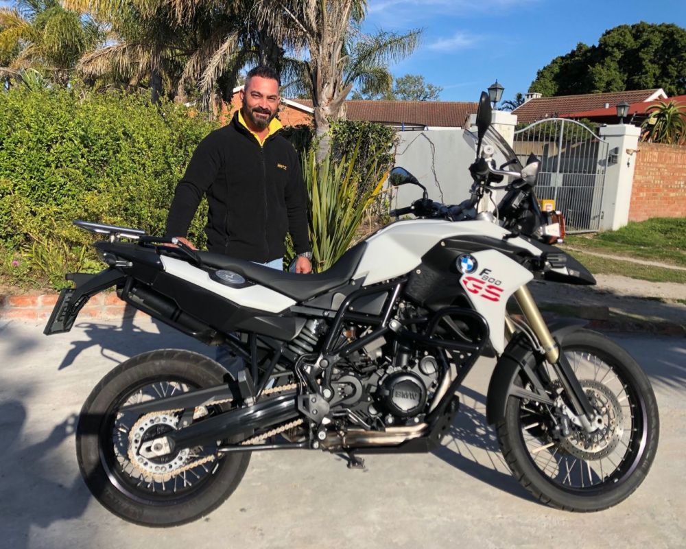 Charles Friend 2013 BMW F800GS mu Face-Lift