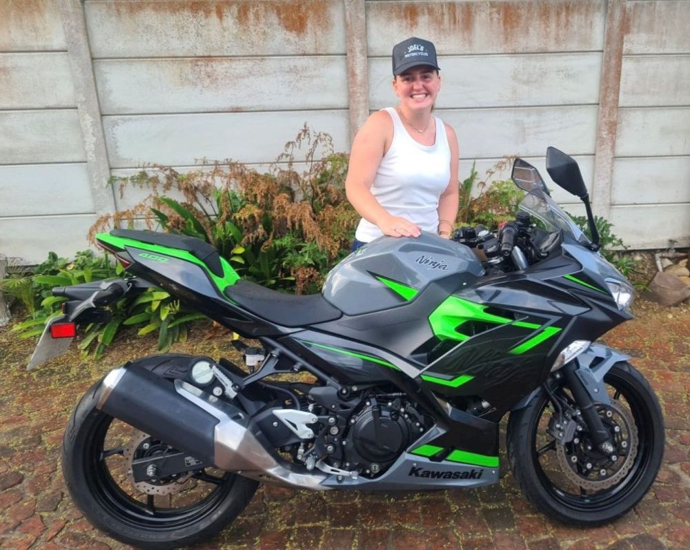 Charne Van Wyk 2019 Kawasaki Z400 Ninja