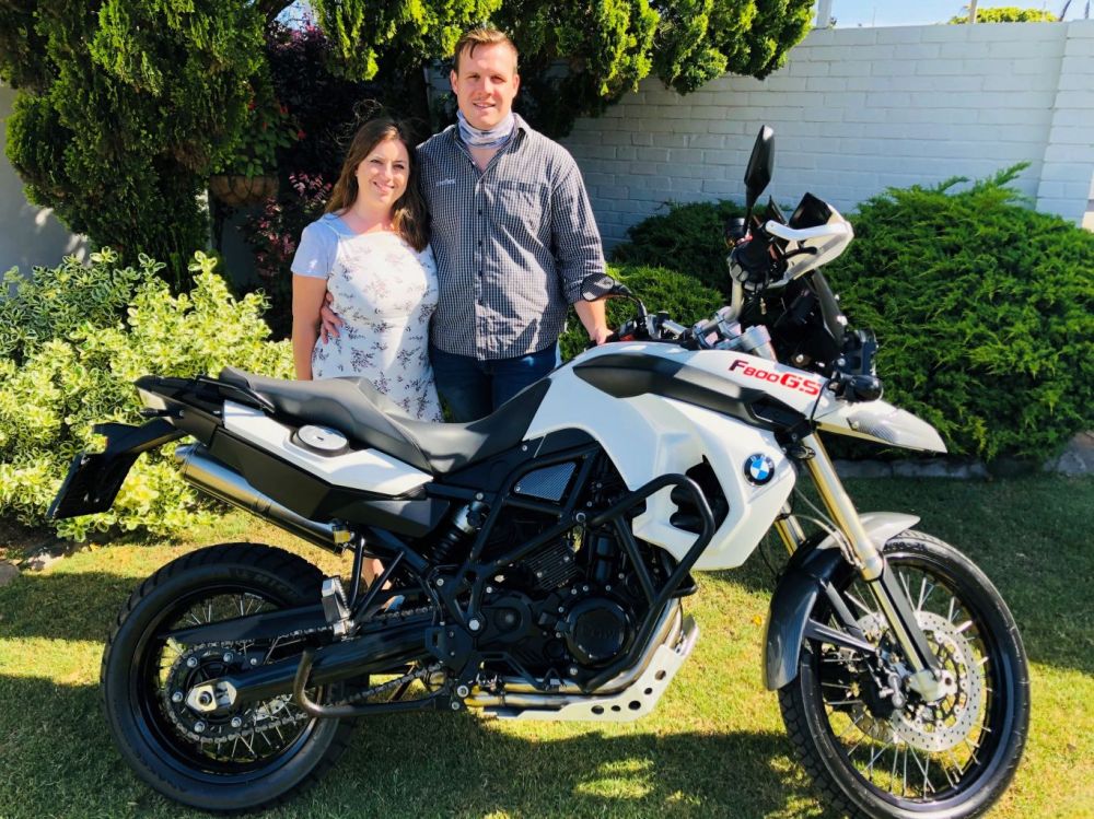 Chris Steyn 2010 BMW F800GS