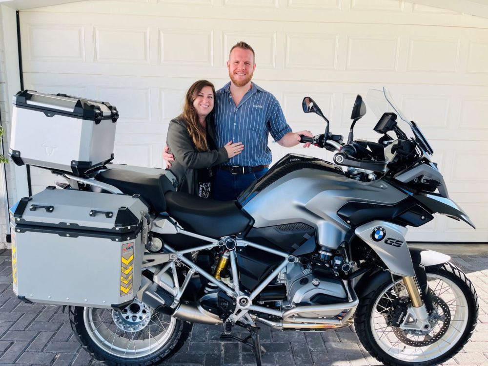 Chris Steyn 2015 BMW R1200GS