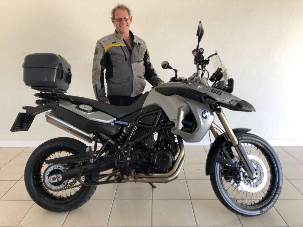 Clive Lavis (PE)  2008 BMW F800GS