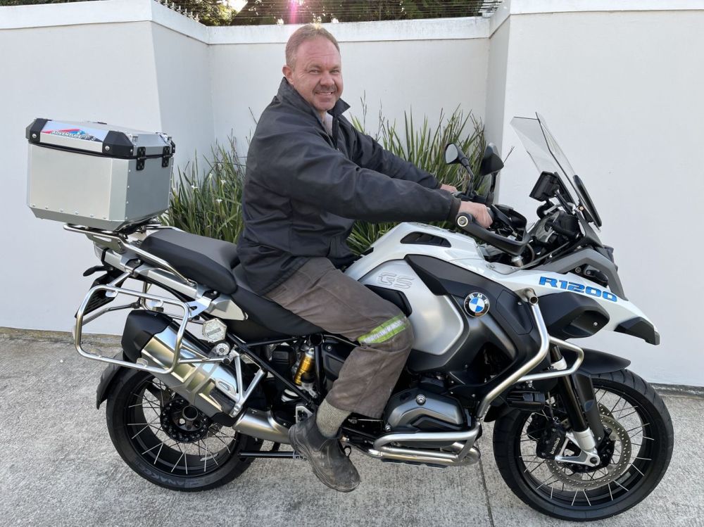 Cobus Barkhuizen 2014 BMW R1200GS Adventure