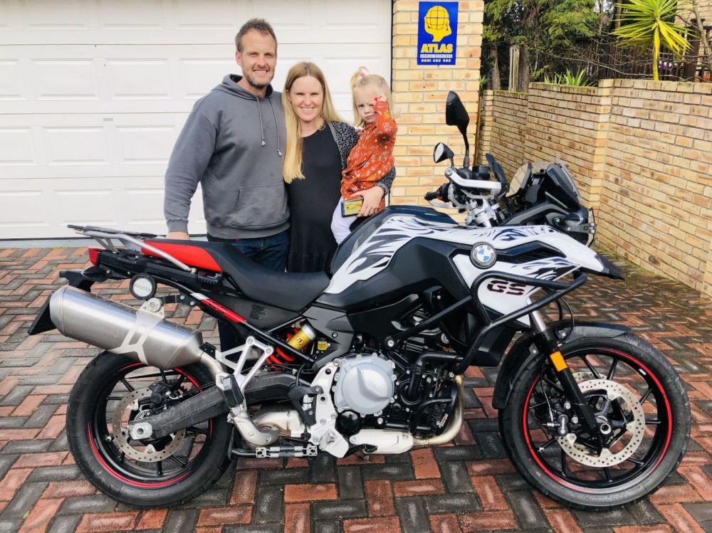 Darren Woods 2019 BMW F750GS