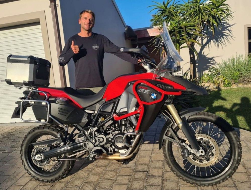 Darryl Partington (CPT) 2013 BMW F800GS Adventure