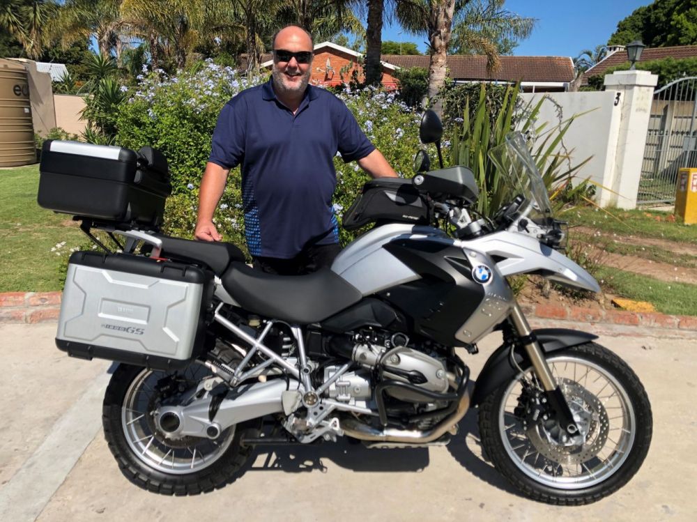 Dawie van Niekerk (J Bay) 2008 BMW R1200GS