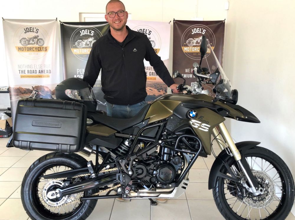 Dean Nivenhaus (J Bay) 2013 BMW F800GS mu
