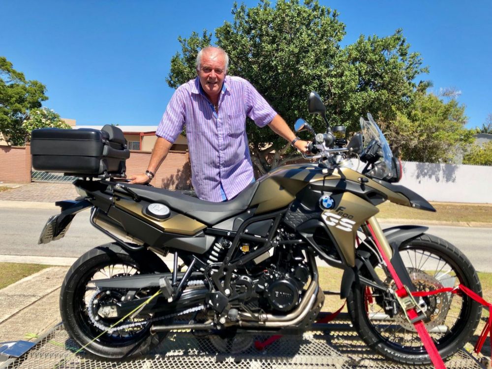 Deon V/D Heever (Mossel Bay) 2014 BMW F800GS