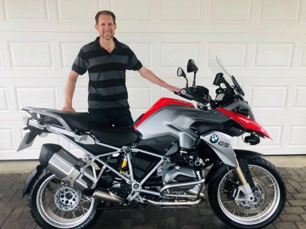 Deon van Antwerpen 2016 BMW R1200GS