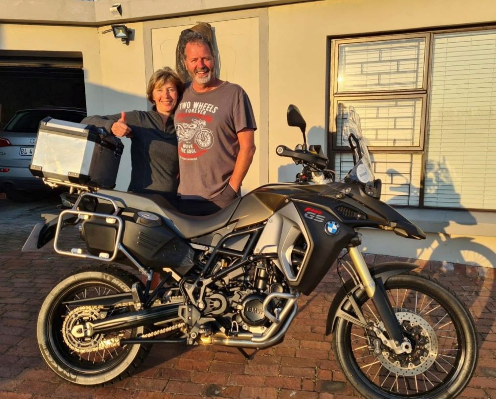 Deon van Wilpe (Somerset-West) 2016 BMW F800GS Adventure