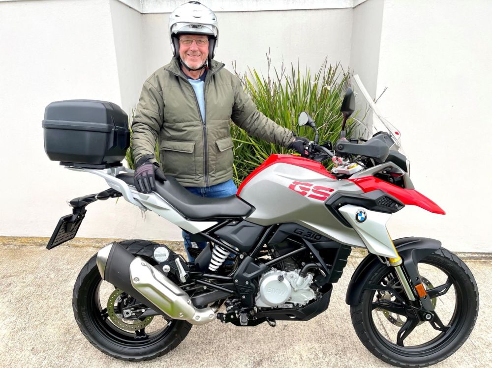 Ed Wylie 2020 BMW G310GS