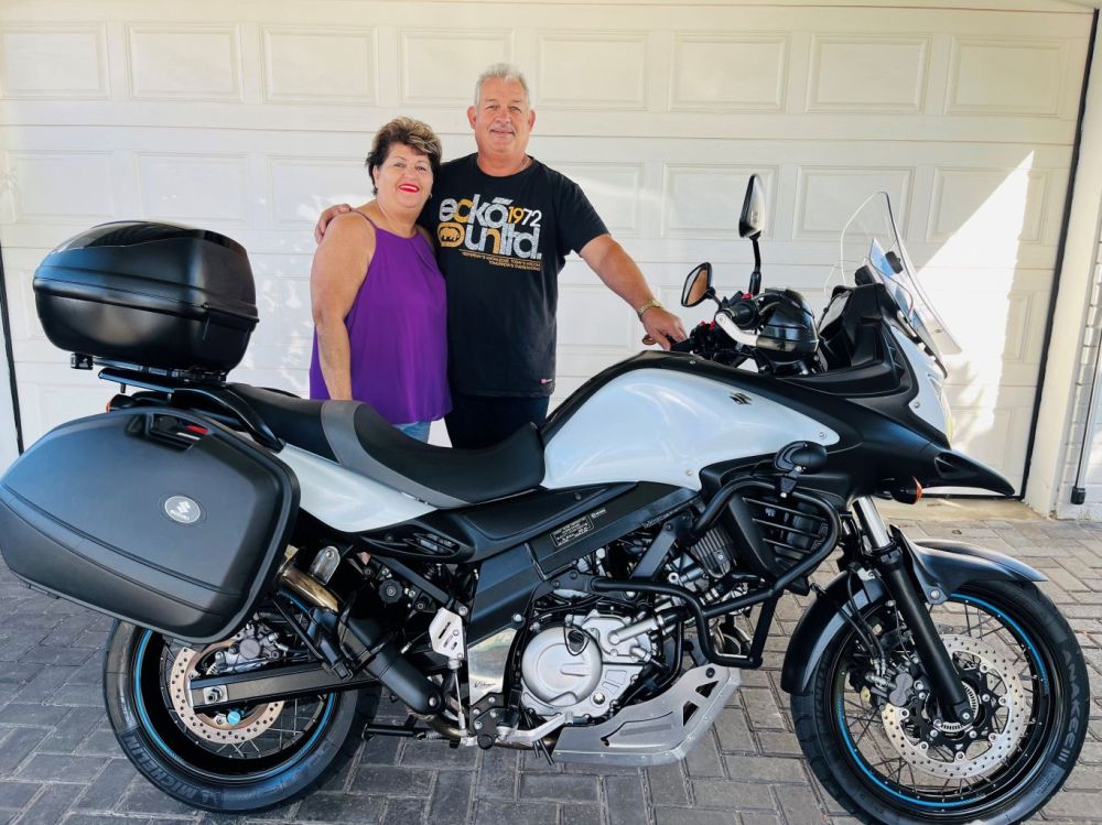 Eduard Nell 2015 Suzuki 650 V Strom