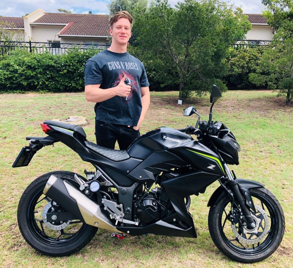 Ethan Costa 2019 Kawasaki Z300 Ninja