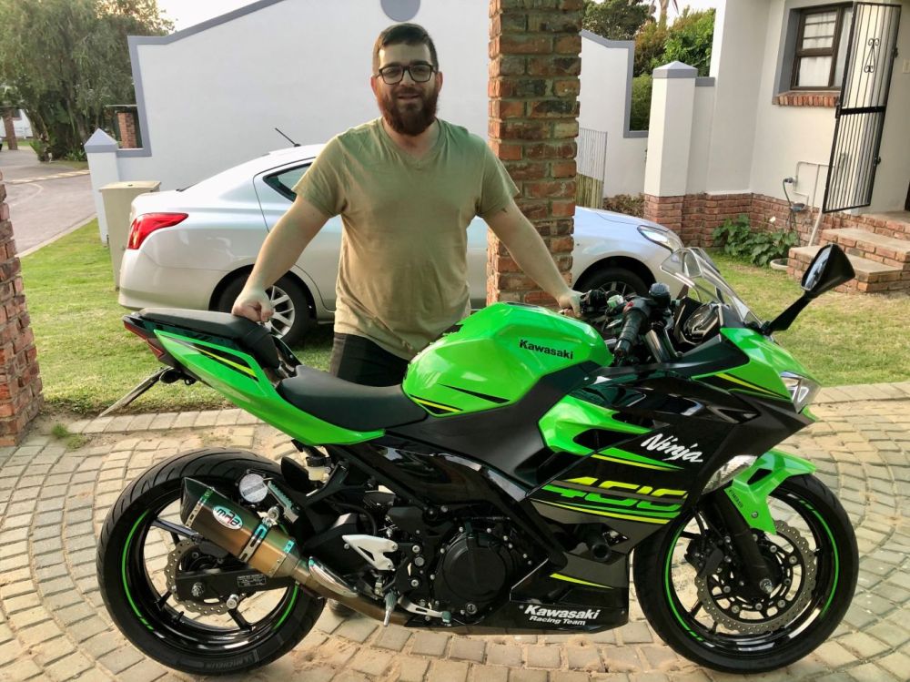 Ethan van der Mescht 2019 Kawasaki 400 Ninja