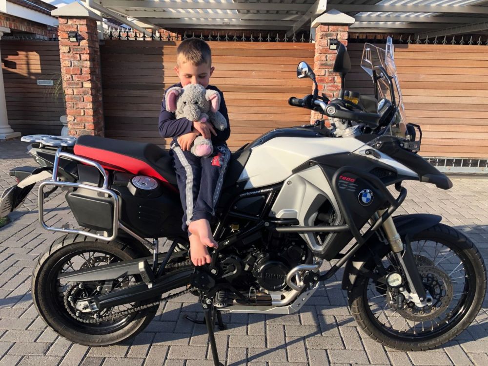 Ewan Van Vuuren 2016 BMW F800GS Adventure