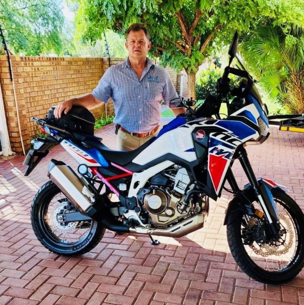 Fanie Van Wyk (Kimberley) 2024 Honda Africa Twin