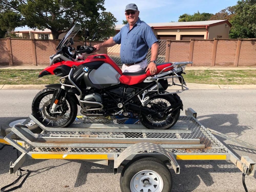 Flippie Ehlers (Kirkwood) 2017 BMW R1200GS Adventure