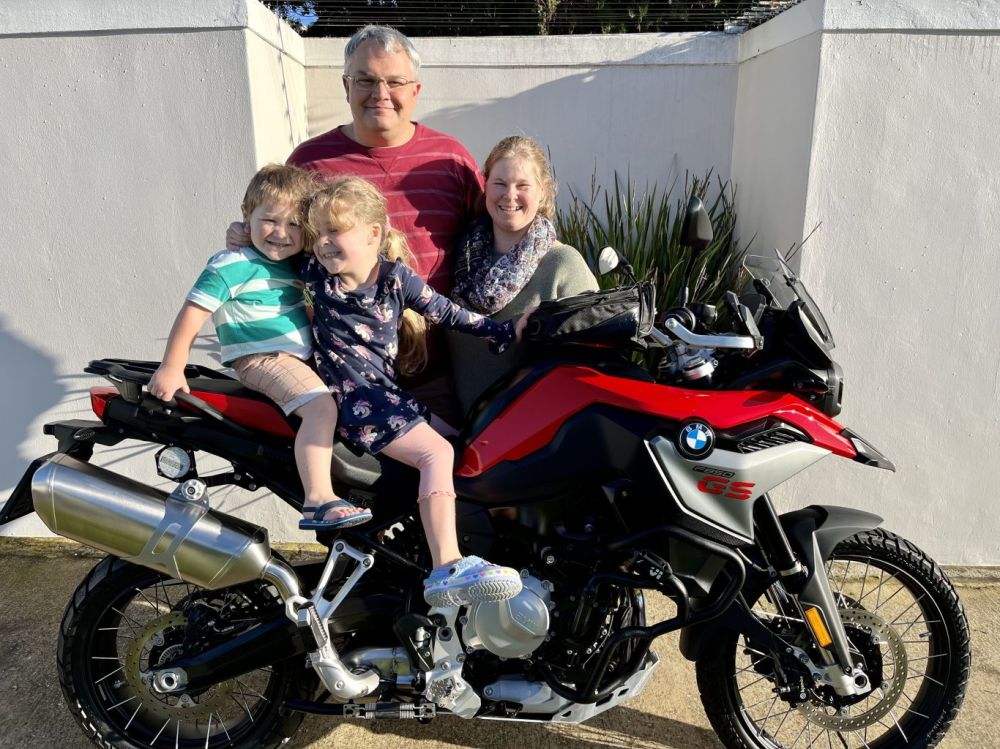 Franco Cilliers 2020 BMW F850GS