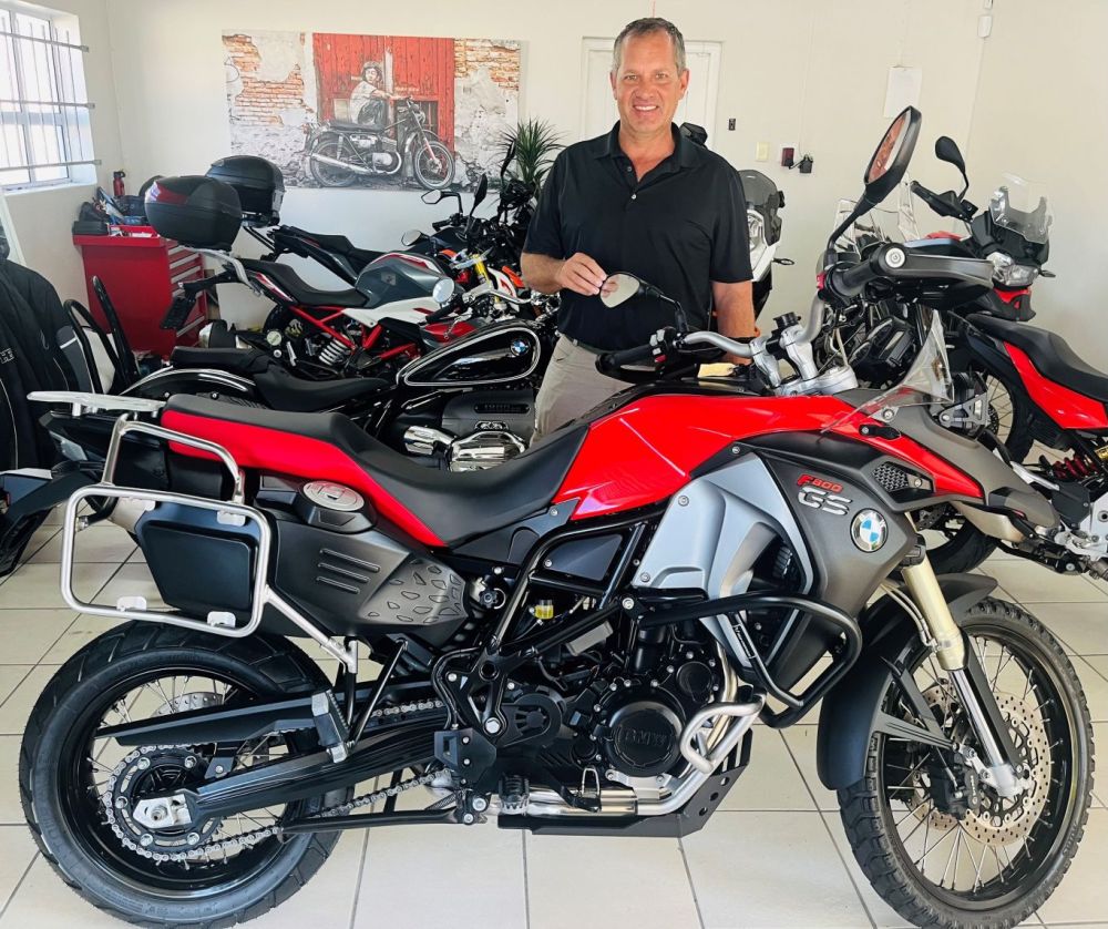 Franco Prinsloo (Fochville) 2014 BMW F800GS Adventure