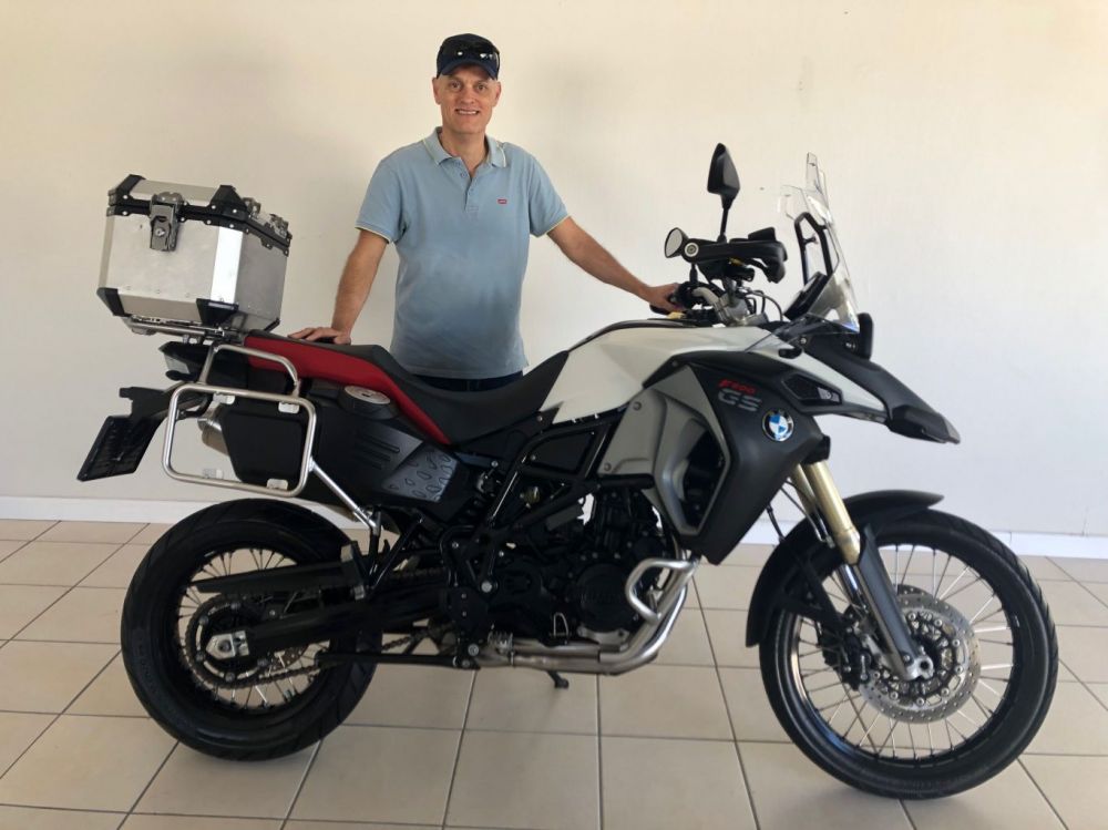 Frans de Ridder 2016 BMW F800GS Adventure