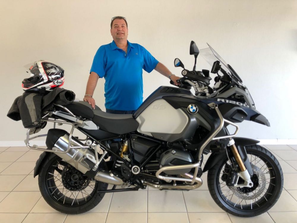 Frans Opperman (UAE) 2016 BMW R1200GS Adventure