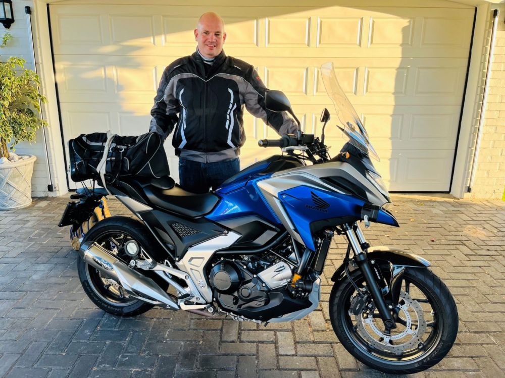 Frikkie Van Niekerk (Bloem) 2021 Honda NC750X