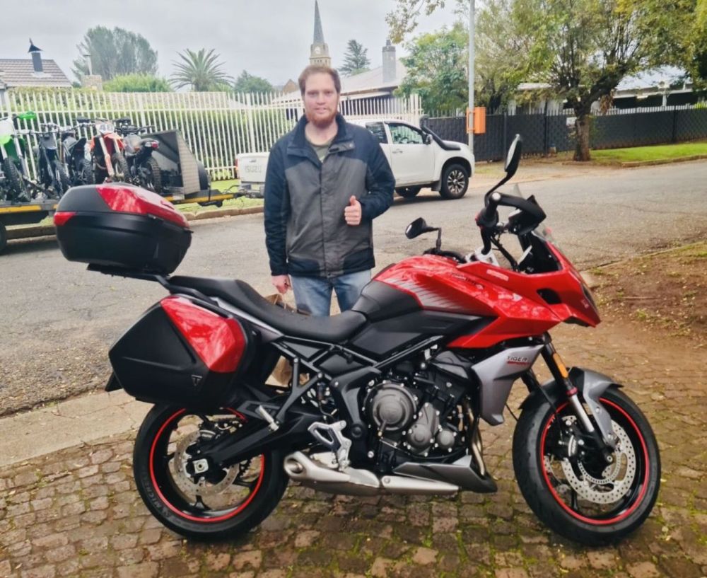 Garth Du Preez (Brakpan) 2022 Triumph 660 Tiger Sport
