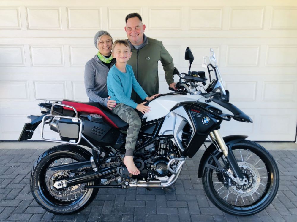 Georg du Toit 2016 BMW F800GS Adventure