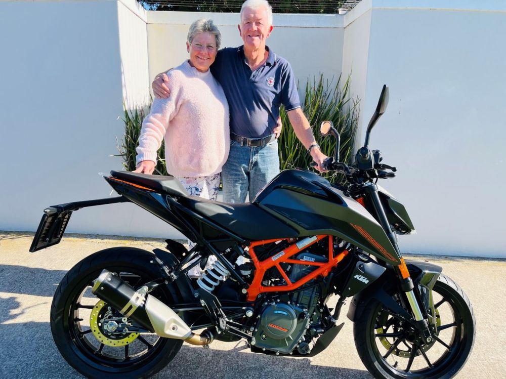 Gert Immelman (Port Alfred) 2023 KTM 390 Duke