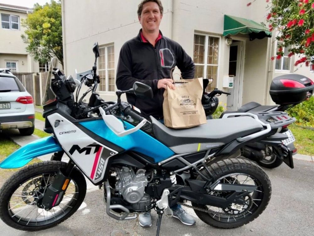 Greg Parkin (CT) 2025 CF Moto 450 MT