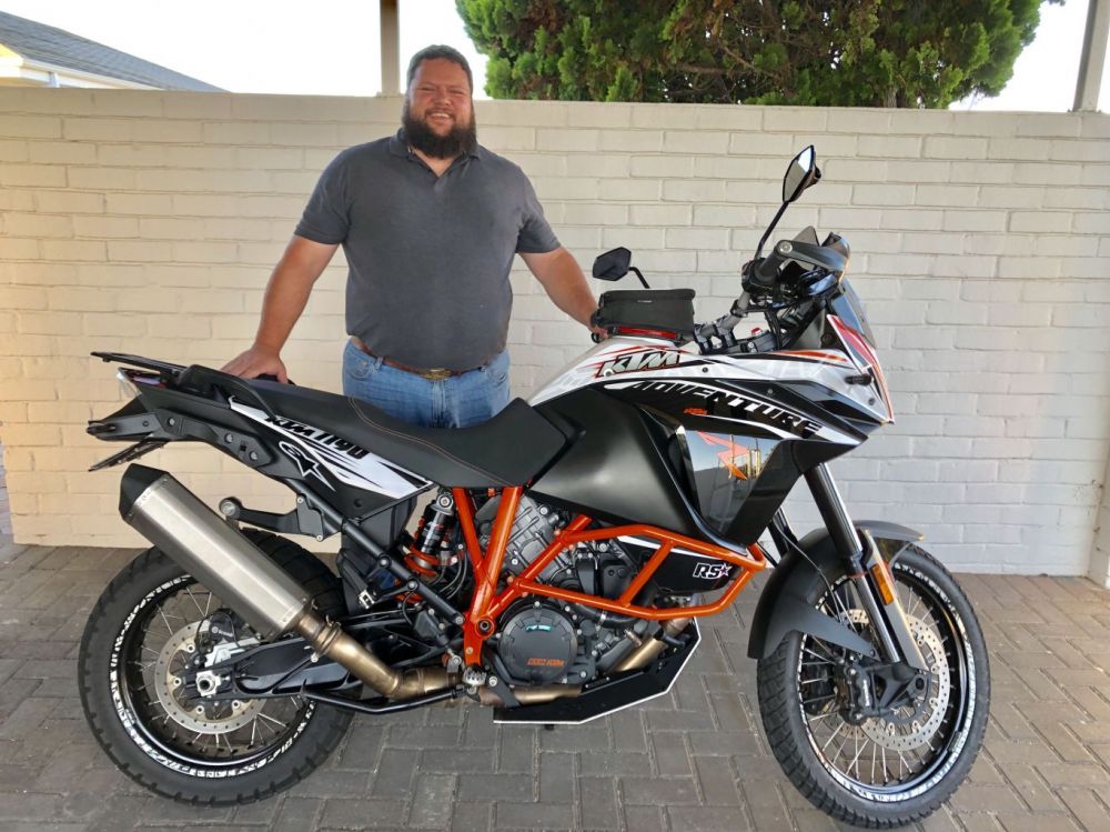 Hendrik Nel 2015 KTM 1190 Adventure 