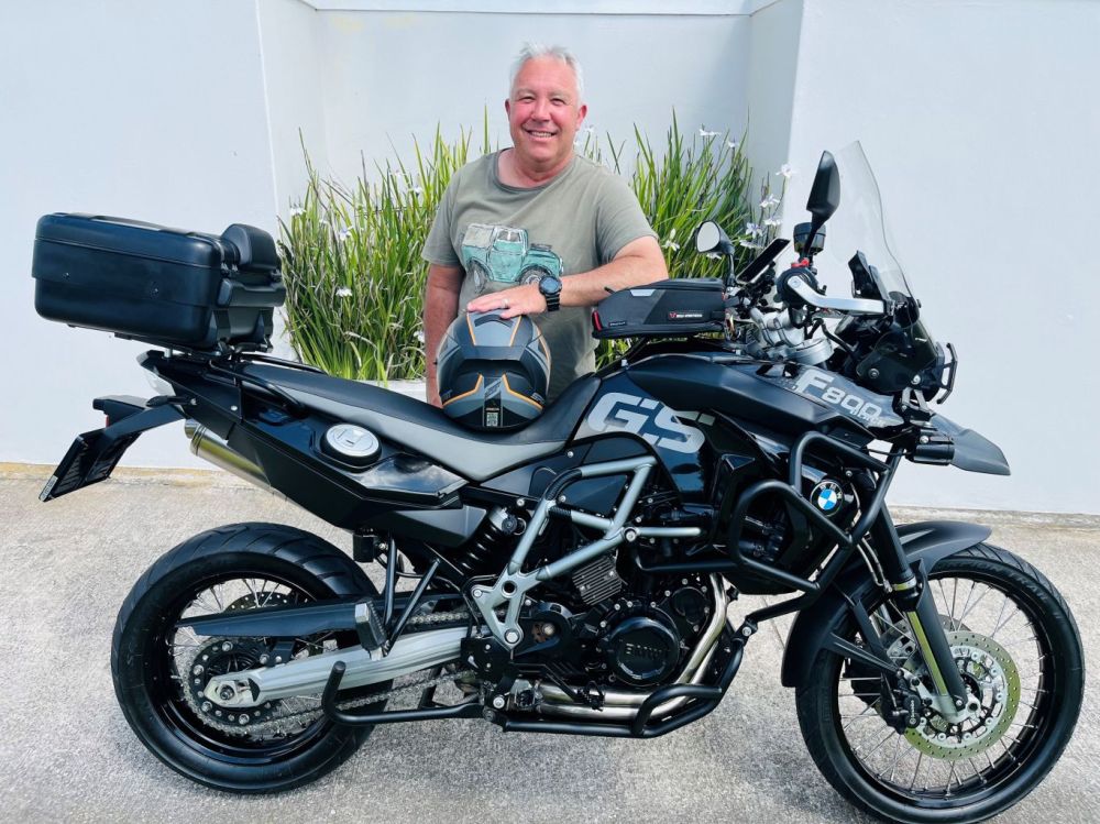 Hilton Kemp 2012 BMW F800GS Triple Black