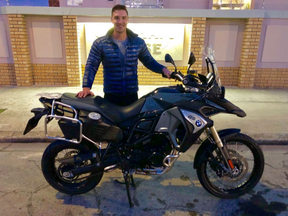 Ihan Oosthuizen 2017 BMW F800GS Adv. (Model Update)