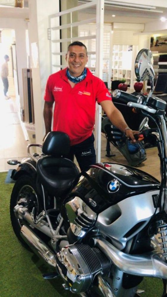 Ismail Bhaktar (St. Francis) 2001 BMW R1200C