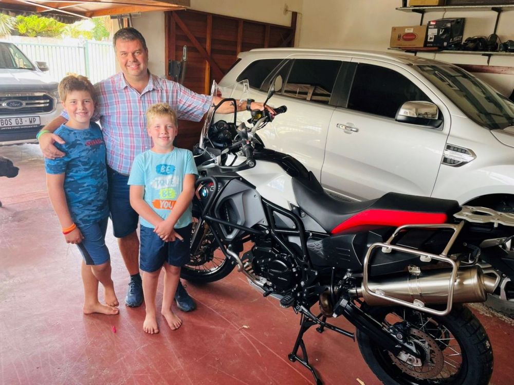 Izak Brand (Worcester) 2016 BMW F800GS Adventure