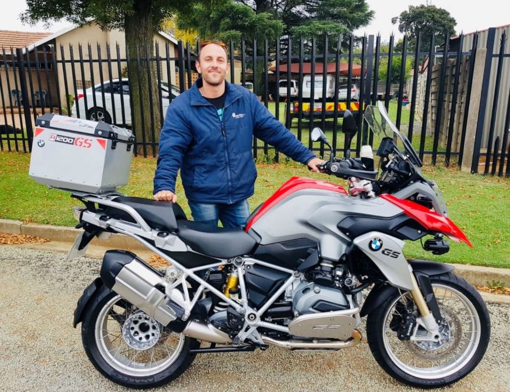 Jaco Coetzee (Nelspruit) 2016 BMW R1200GS